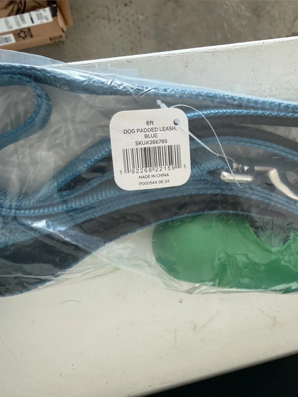 Dog Padded Leash - Blue 6ft NWT  2